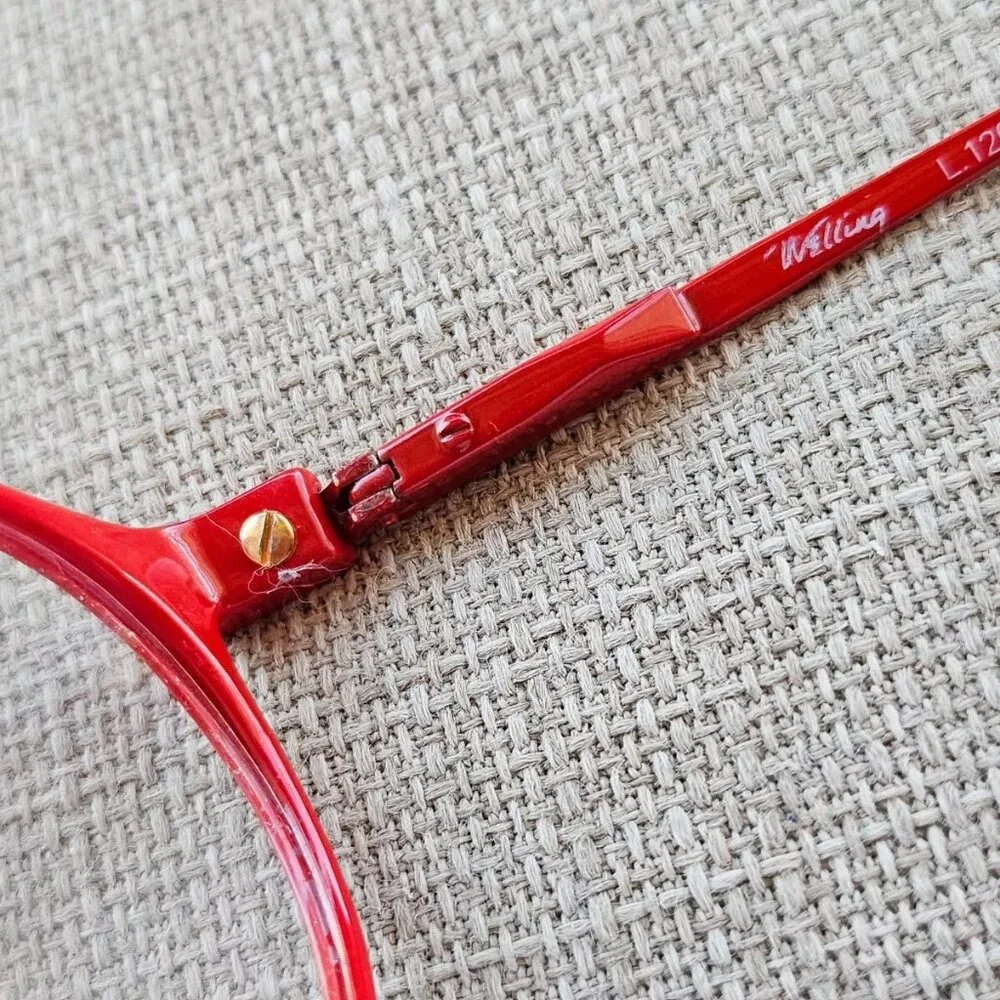 Tuffies Kids Eyeglasses Frame Red Glasses 41[]15 120 Made in Italy New